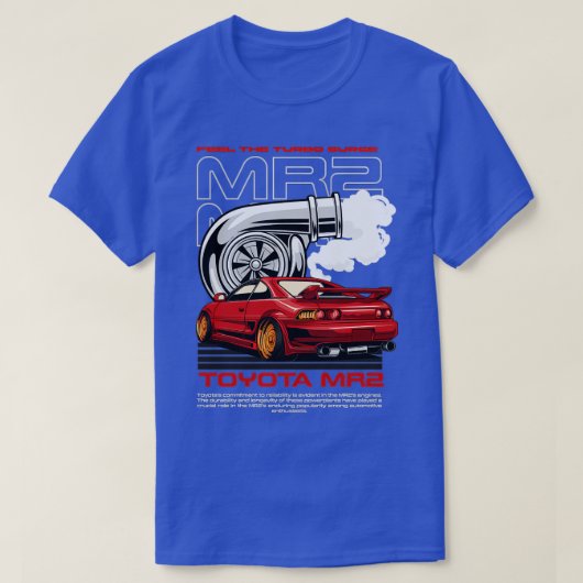 Toyota MR2 Turbo T-shirt (Design voorkant)