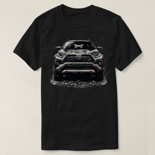 Toyota RAV4 13 T-shirt (Design voorkant)