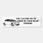 Toyota Recall Bumpersticker (Voorkant)