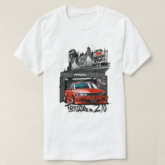Toyota Soarer Z10 T-shirt (Design voorkant)