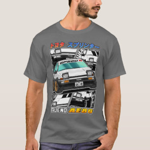 Toyota Sprinter Trueno AE86 straatracen T-shirt
