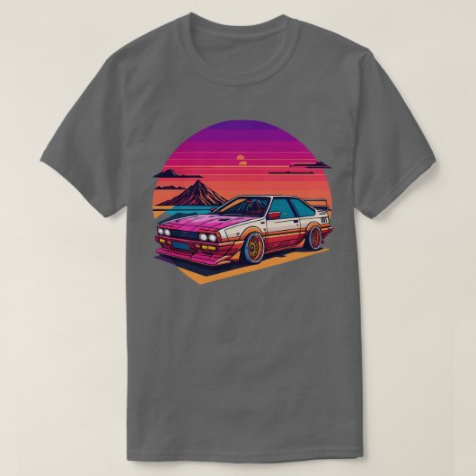 Toyota Sprinter Trueno AE86 T-shirt (Design voorkant)
