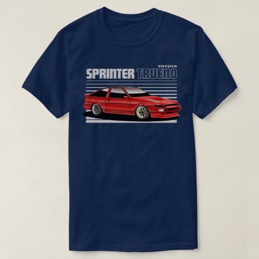 TOYOTA SPRINTER TRUENO T-SHIRT (Design voorkant)
