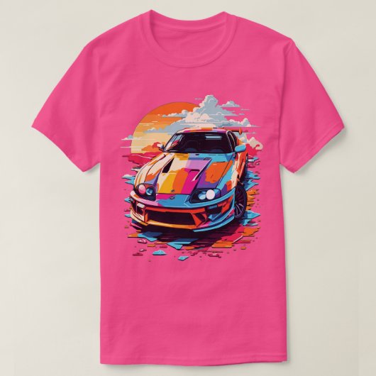 Toyota Supra GT T-shirt (Design voorkant)