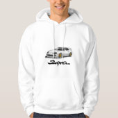 Toyota Supra JDM Print Hoodie (Voorkant)