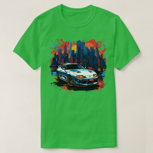 Toyota Supra Mk3 T-shirt (Design voorkant)