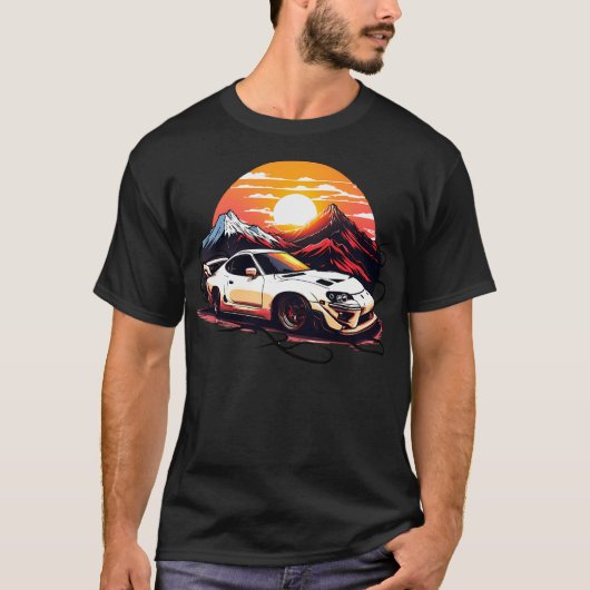 Toyota Supra Mk4 Actief T-shirt (Voorkant)