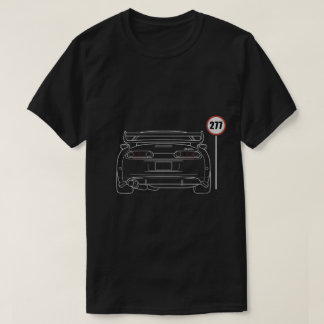 Toyota Supra MK4 Lijn Kunst T-Shirt - JDM Sport