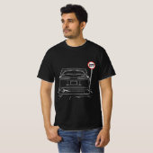 Toyota Supra MK4 Lijn Kunst T-Shirt - JDM Sport (Voorkant volledig)