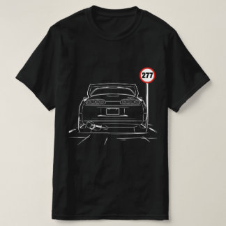 Toyota Supra MK4 Lijn Kunst T-Shirt - JDM Sport