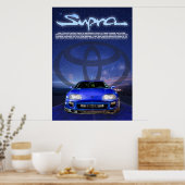 Toyota Supra MK4 Poster (Keuken)