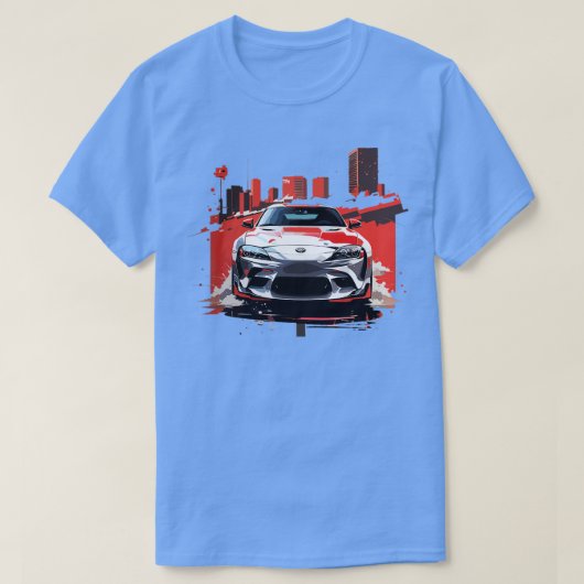  Toyota Supra MK4 T-shirt (Design voorkant)