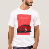 Toyota Supra mk4 T-shirt (Voorkant)