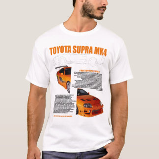 Toyota Supra MK4 T-shirt – Iconische JDM Legend vo
