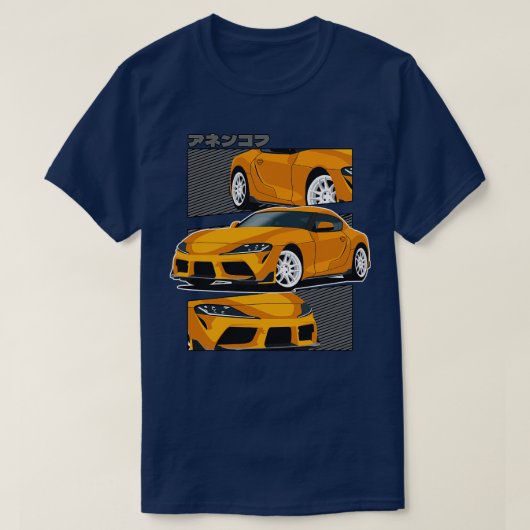 Toyota Supra MK5 A90 1 T-shirt (Design voorkant)
