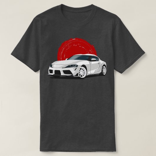 Toyota Supra MK5 A90 T-shirt (Design voorkant)