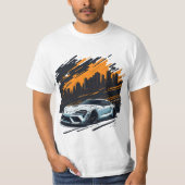 Toyota Supra mk5 JDM Autoliefhebber T-shirt (Voorkant)