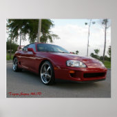 Toyota Supra MKIV Poster (Voorkant)