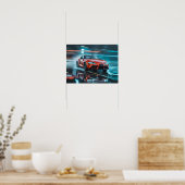 Toyota Supra Poster (Keuken)
