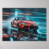 Toyota Supra Poster (Voorkant)