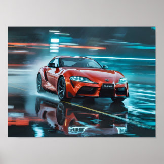 Toyota Supra Poster