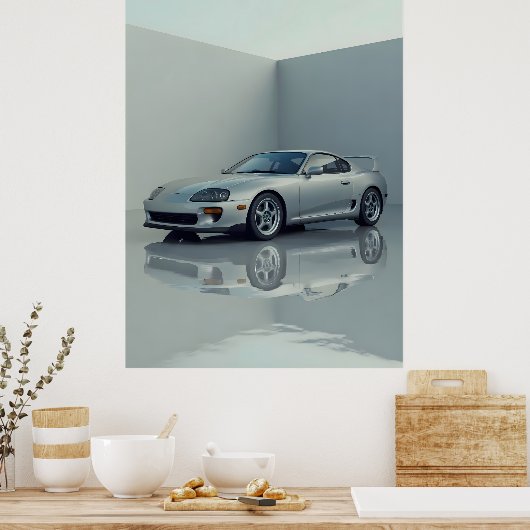 Toyota Supra Poster (Keuken)