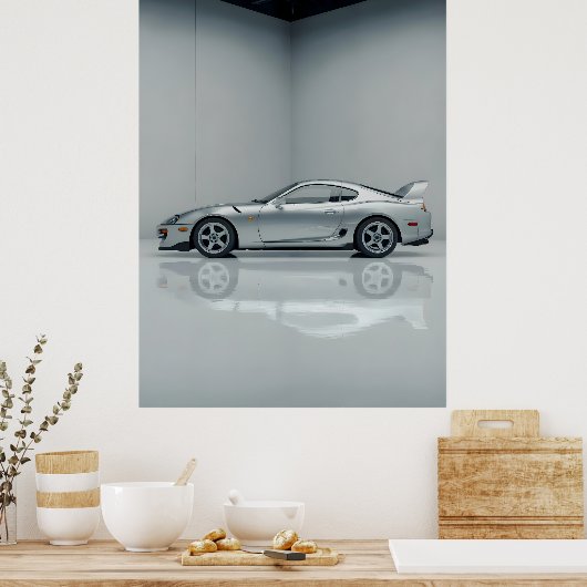 Toyota Supra Poster (Keuken)