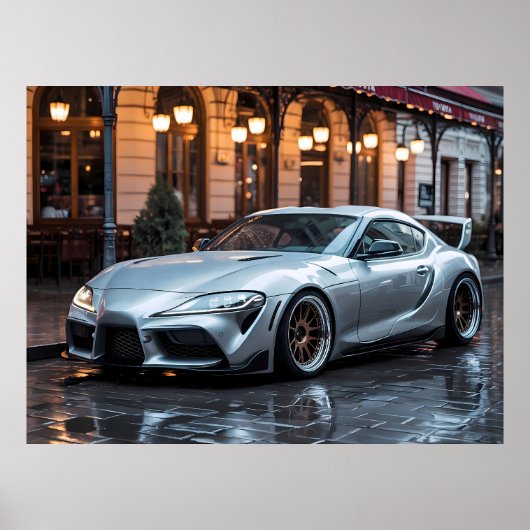 Toyota Supra Poster (Voorkant)