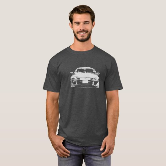 Toyota supra T-shirt (Voorkant volledig)