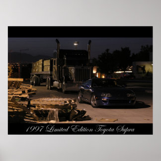 Toyota Supra Turbo 1997 Poster