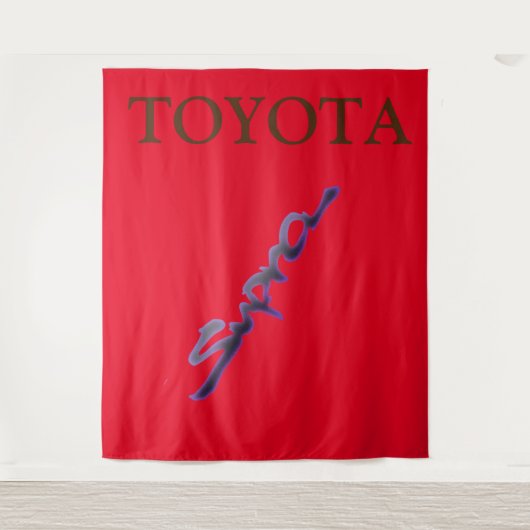 Toyota Supra Wandkleed (Voorkant)