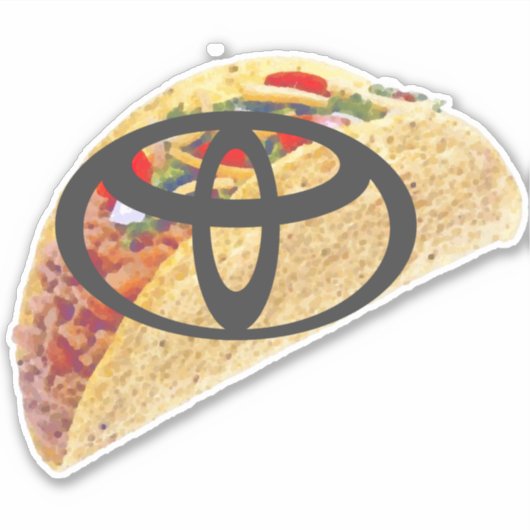 Toyota Taco Sticker (Voorkant)