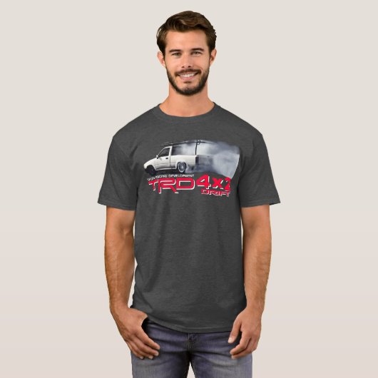 Toyota Tacoma 4x2 TRD Drift Edition Donker T-shirt (Voorkant volledig)