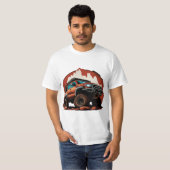 Toyota Tacoma Rock Crawler T-shirt (Voorkant volledig)
