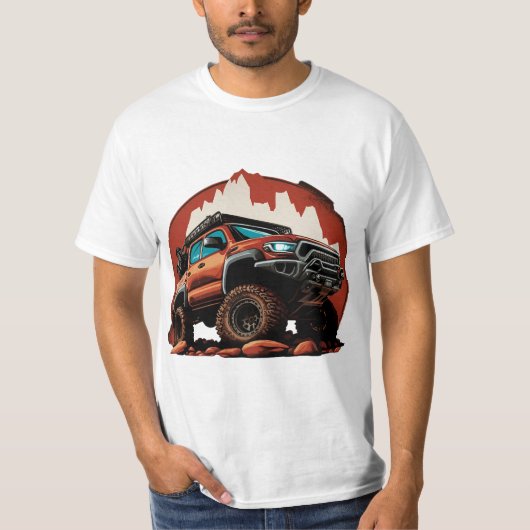 Toyota Tacoma Rock Crawler T-shirt (Voorkant)