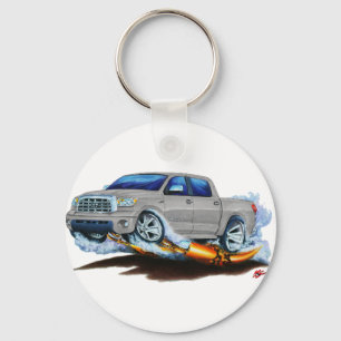 Toyota Tundra Crewmax Silver Truck Sleutelhanger