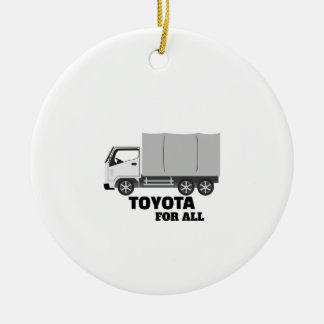 TOYOTA VOOR ALLE KERAMISCH ORNAMENT