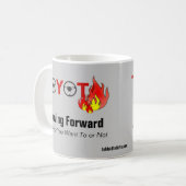 Toyota: Voorwaarts verplaatsen Koffiemok (Voorkant links)