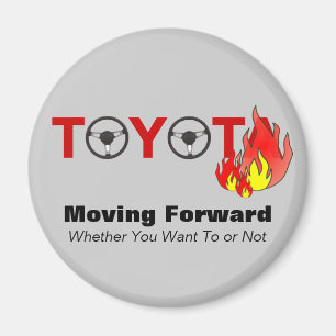 Toyota: Voorwaarts verplaatsen Magneet