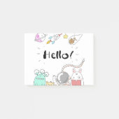 Toys Astronaut Rocket Planet Galaxy Alien Monster. Post-it® Notes (Voorkant)