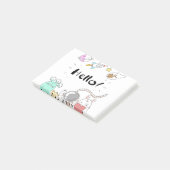 Toys Astronaut Rocket Planet Galaxy Alien Monster. Post-it® Notes (Schuin)