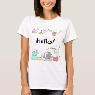 Toys Astronaut Rocket Planet Galaxy Alien Monster. T-shirt