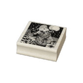 TOYS OP DE ROOF TOP, SANTA RUBBER STAMP, volledig Rubberstempel (Stempel)