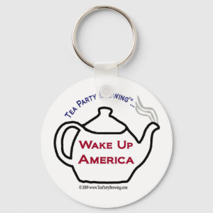 TP0101 Wake Up America Sleutelhanger