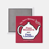 TP0103 Gratis Markten Niet Gratis Laadapparaten Ma Magneet (Voorkant / Achterkant)