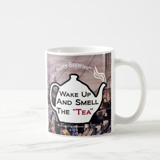 TP0112 de Mok van de Wakker omhoog Smell Tea (Rechts)