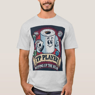 TP-speler - Vegen van de achterkant - Altijd laats T-shirt