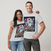 TP-speler - Vegen van de achterkant - Altijd laats T-shirt (Unisex)