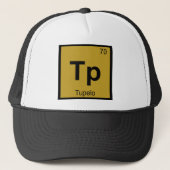 Tp - Tupelo Mississippi Chemistry Periodic Table Trucker Pet (Voorkant)