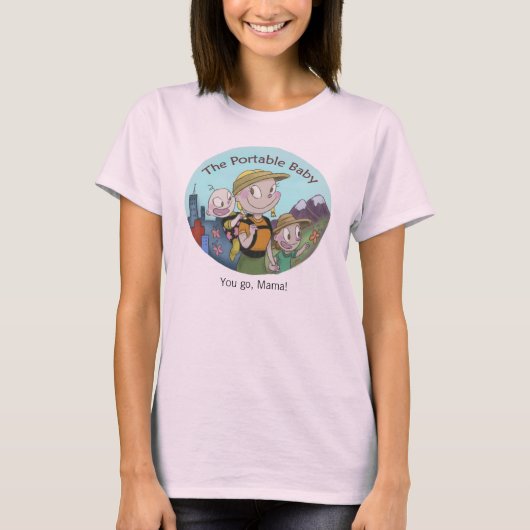 TPB Licht T-shirt - Ga je gang, mama! (Voorkant)